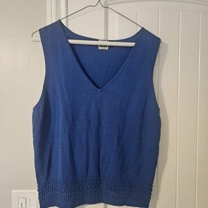 Anne Klein Royal Blue Top Size L